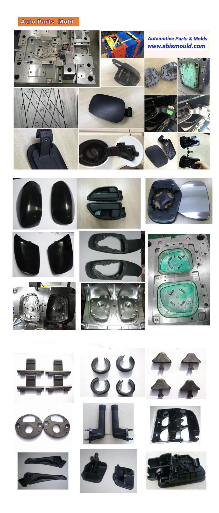 3)  auto parts mold