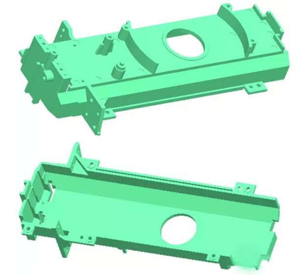 station movement bracket injection mold
