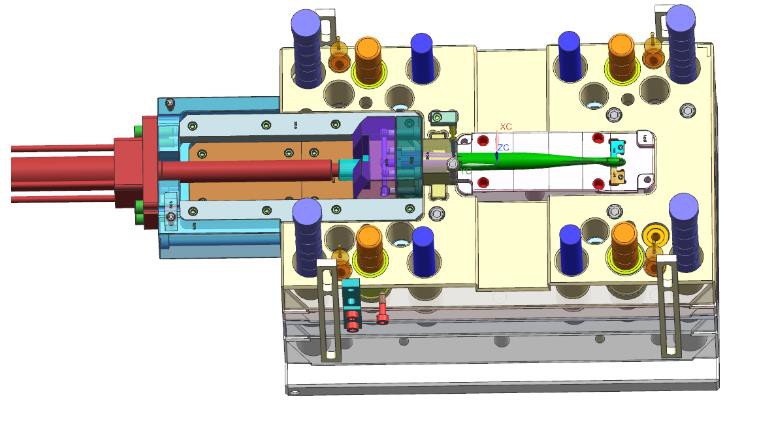 Toothbrush holder plastic injection mold 2 Toothbrush holder plastic injection mold 2