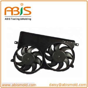 Radiator Cooling Fan with Shroud Cover Mold