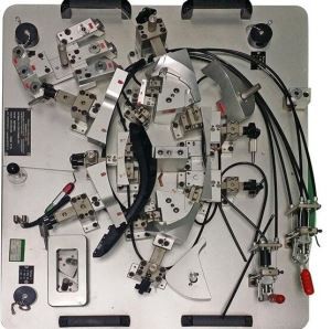 Custom Precision Injection PA66+GF Plastic Blow Mold For Car