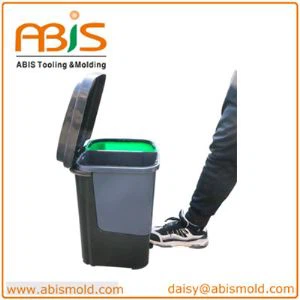 New Style 40L Dry And Wet Waste Dustbin