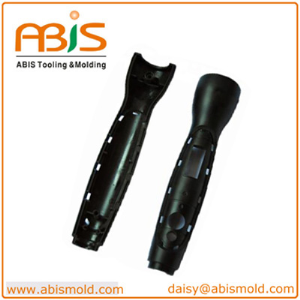 Plastic Injection Parts Flashlight Housing Case