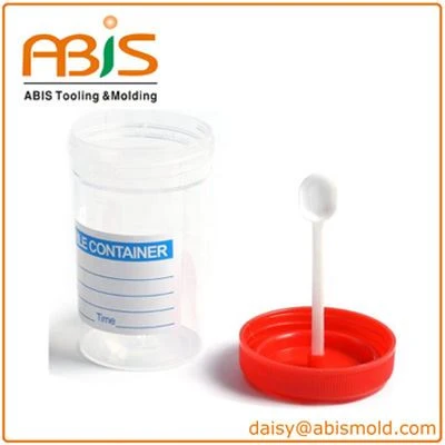 Medical Disposable Urine Stool Specimen Container With Spoon