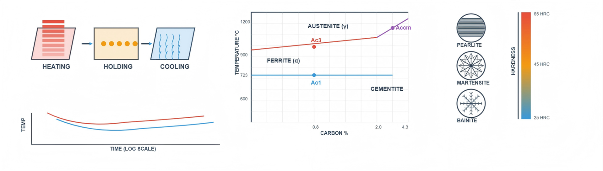 Iron-Carbon Phase Diagram Basics Iron-Carbon Phase Diagram Basics